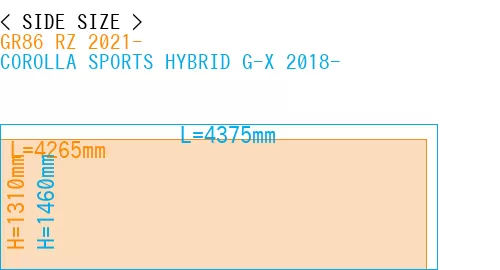 #GR86 RZ 2021- + COROLLA SPORTS HYBRID G-X 2018-